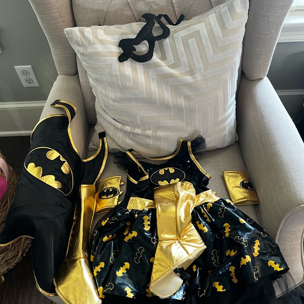 Toddler Batgirl 7 piece costume